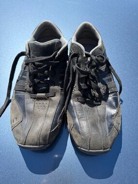 Skechers Men's Black Lace-Up Sneakers